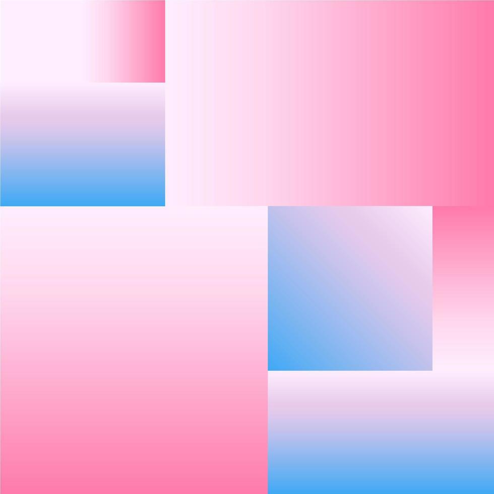 vector geometrische gladde blauwe roze gradiëntachtergrond