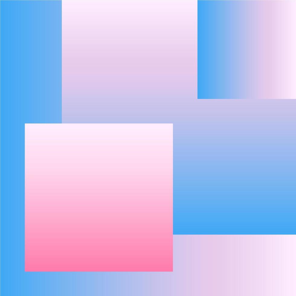 vector geometrische gladde blauwe roze gradiëntachtergrond