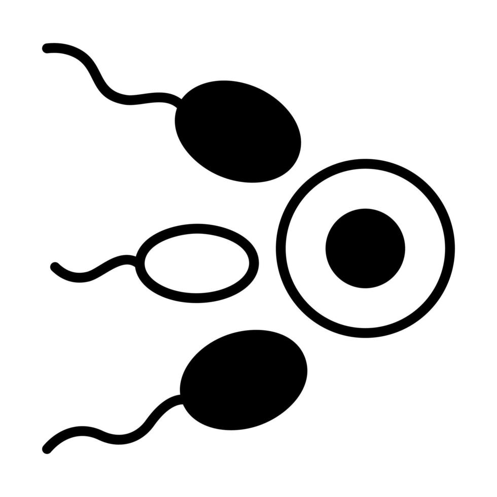 sperma moderne concepten ontwerp, vectorillustratie vector