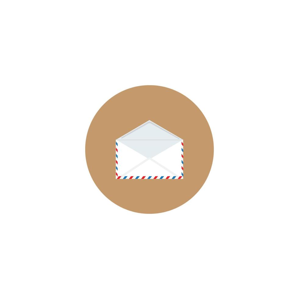 envelop pictogram vector ontwerpsjabloon