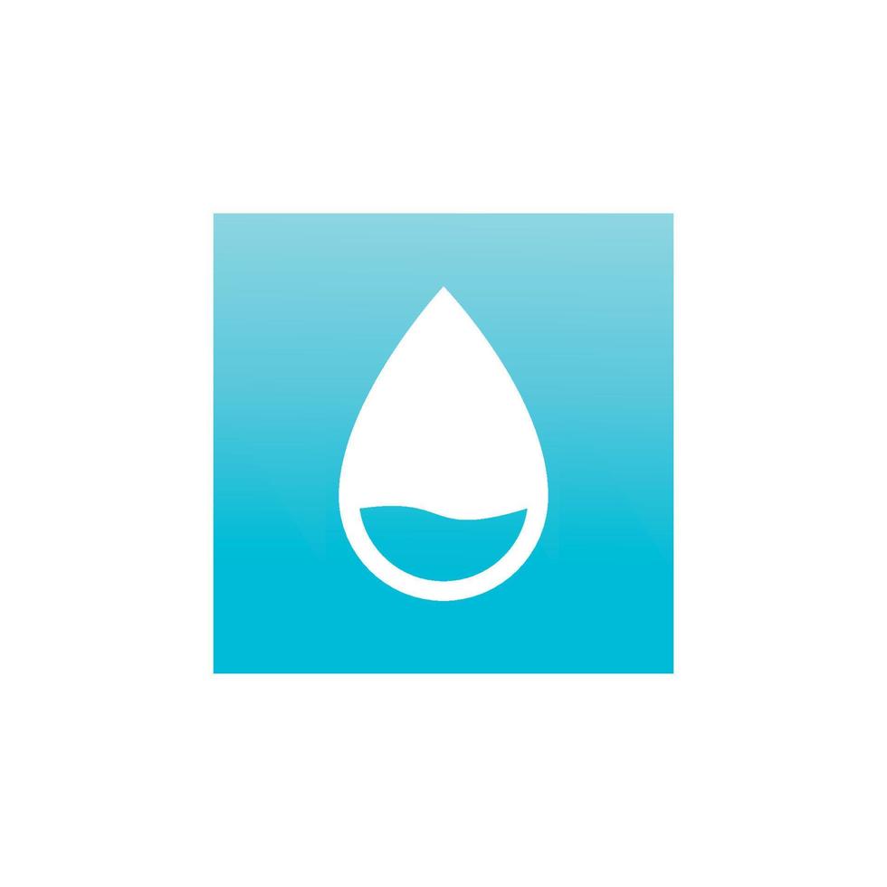waterdruppel vector illustratie logo pictogrammalplaatje.