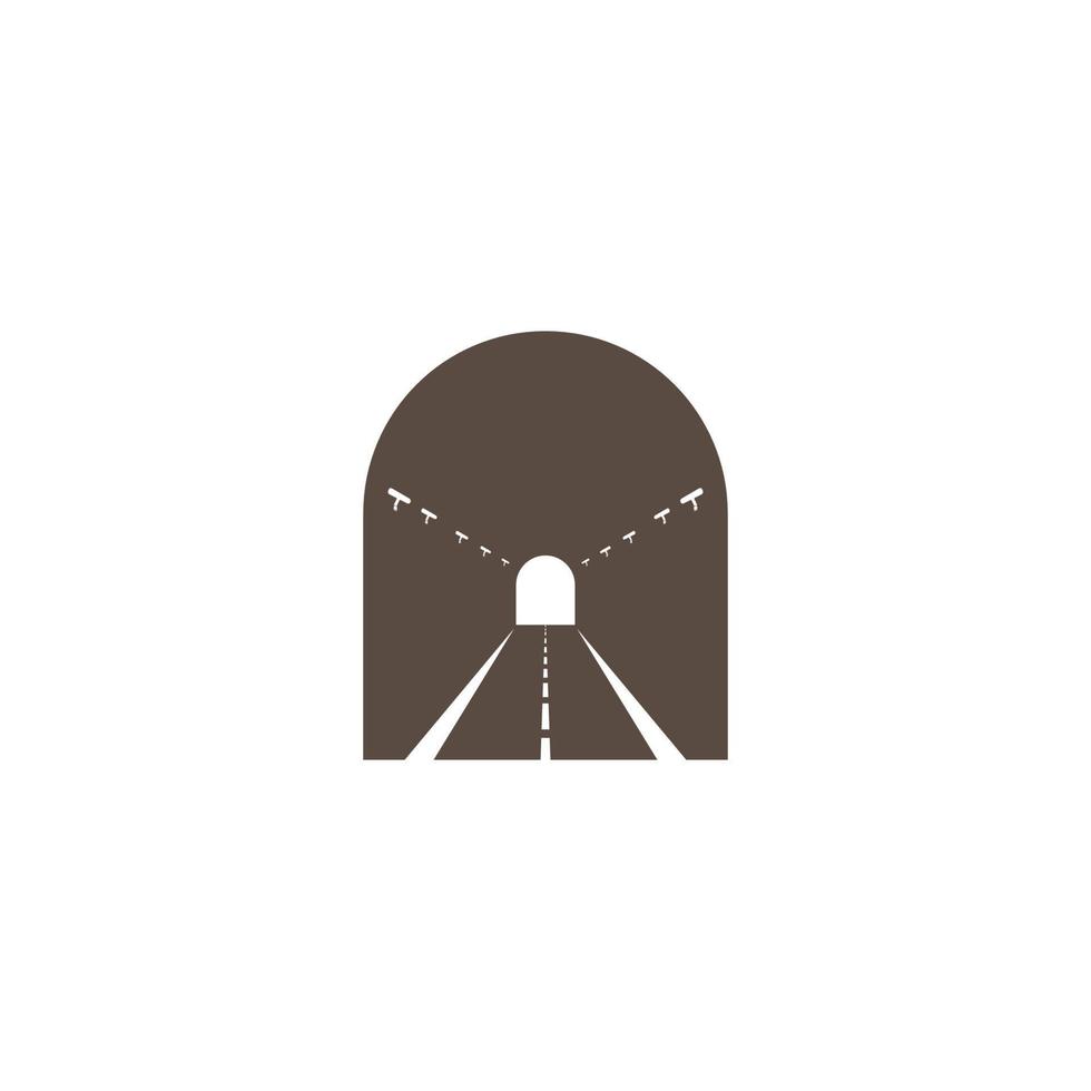 tunnel pictogram vector illustratie sjabloonontwerp