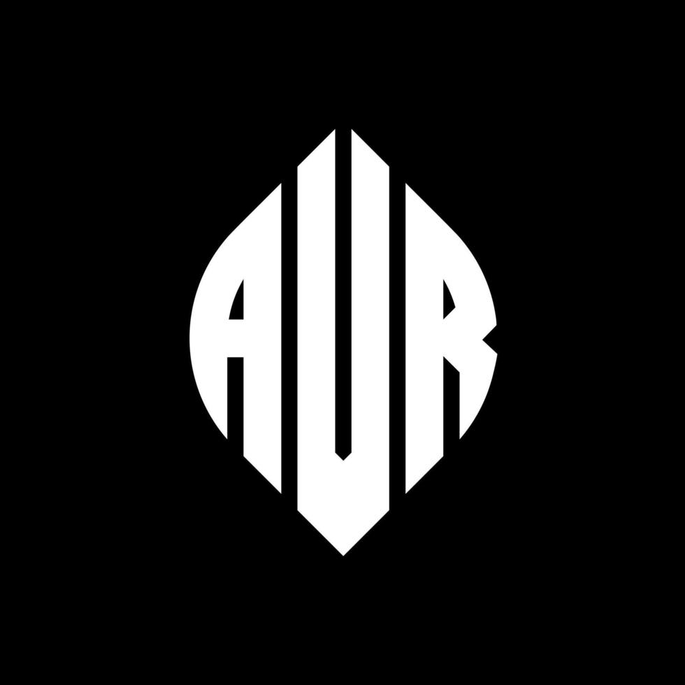 avr cirkel letter logo ontwerp met cirkel en ellipsvorm. avr ellipsletters met typografische stijl. de drie initialen vormen een cirkellogo. avr cirkel embleem abstracte monogram brief mark vector. vector