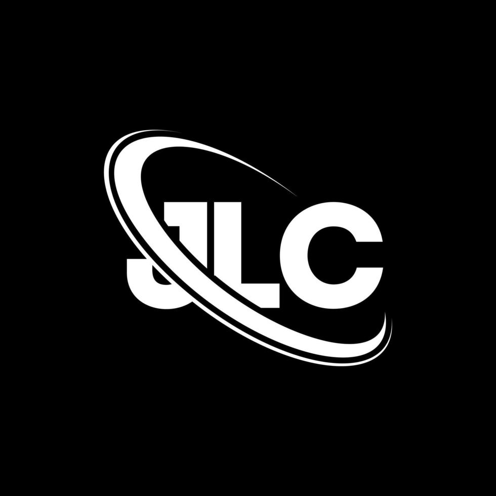 jlc-logo. jlc brief. jlc brief logo ontwerp. initialen jlc-logo gekoppeld aan cirkel en monogram-logo in hoofdletters. jlc typografie voor technologie, zaken en onroerend goed merk. vector