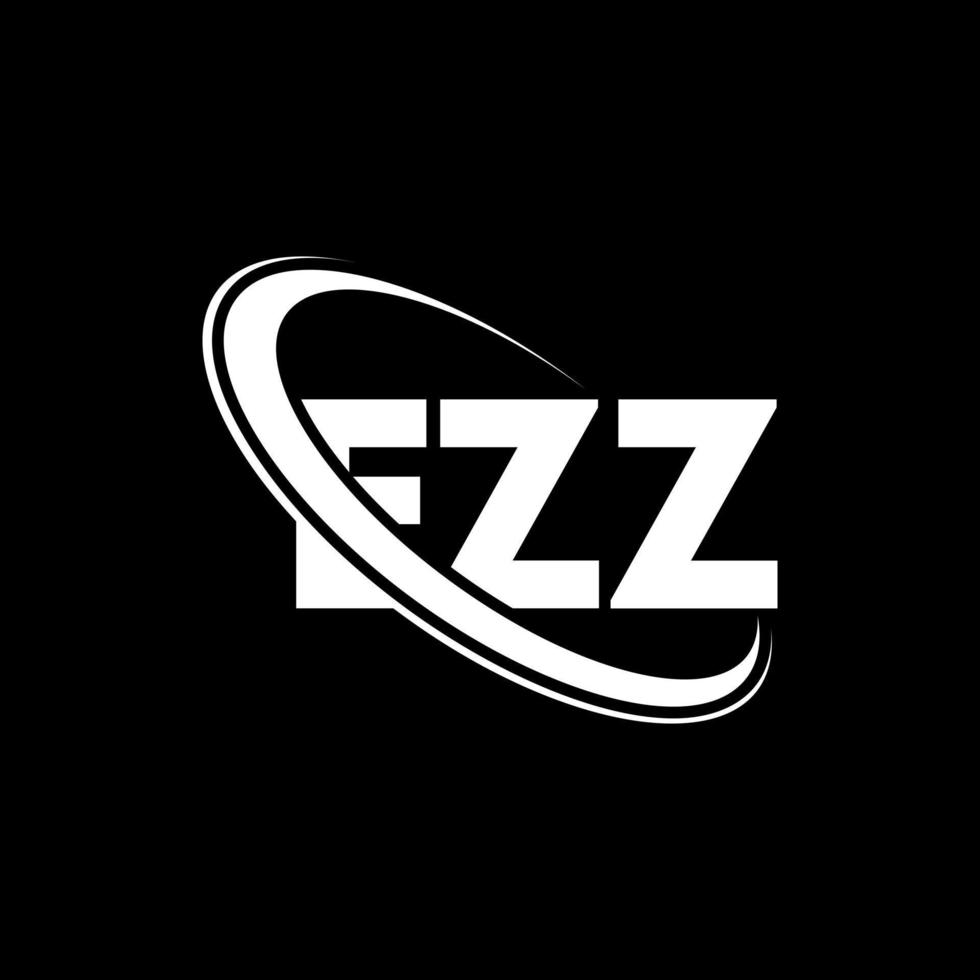 ezz-logo. ezz brief. ezz brief logo ontwerp. initialen ezz logo gekoppeld aan cirkel en hoofdletter monogram logo. ezz typografie voor technologie, zaken en onroerend goed merk. vector