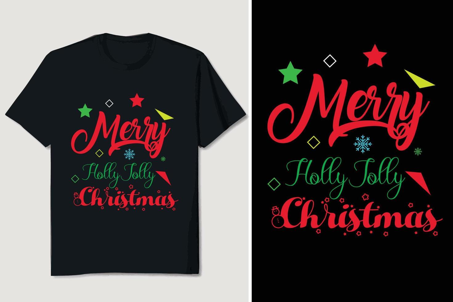 kerst t-shirt ontwerp vector