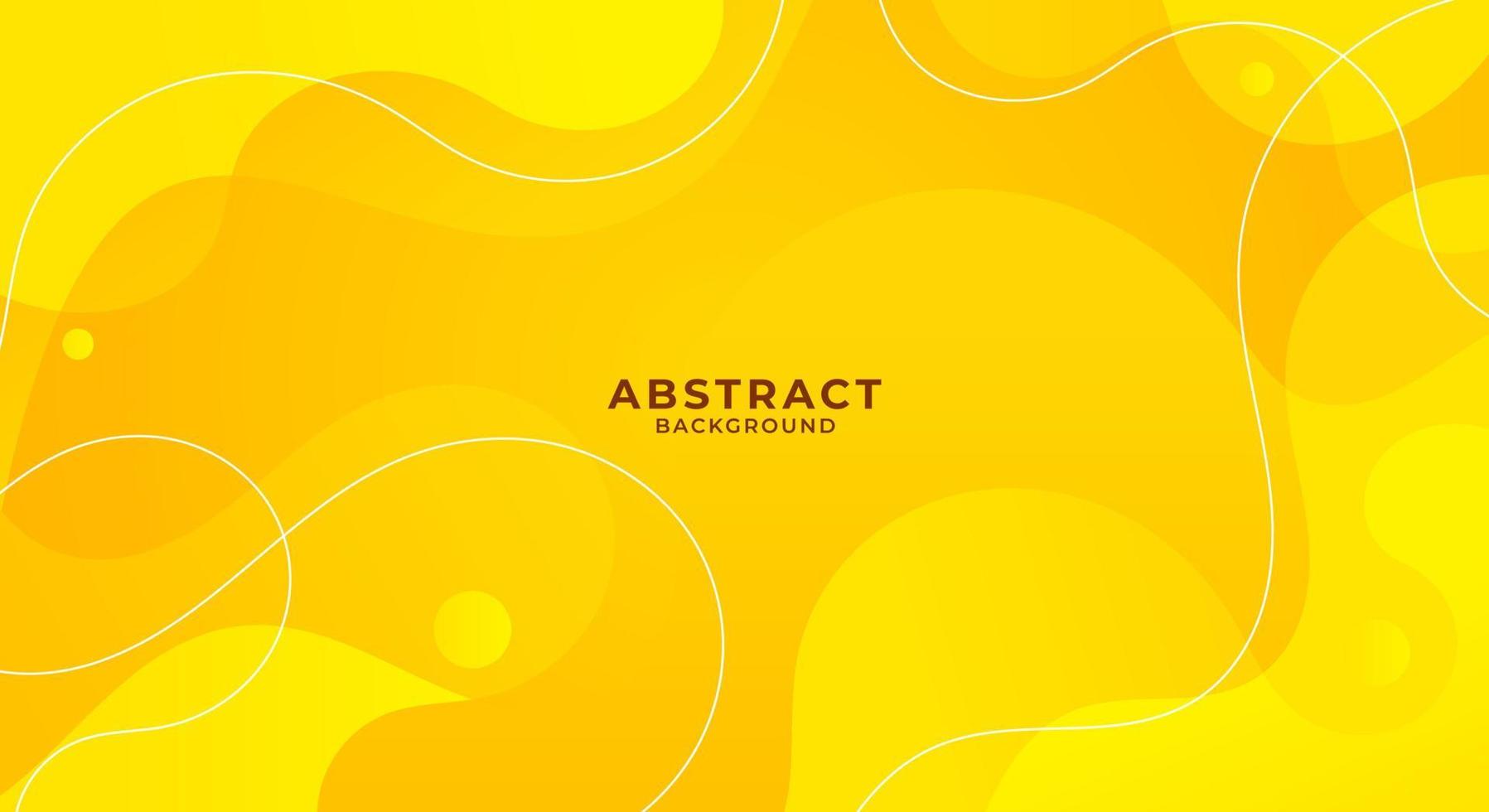 abstracte moderne gele achtergrond vector