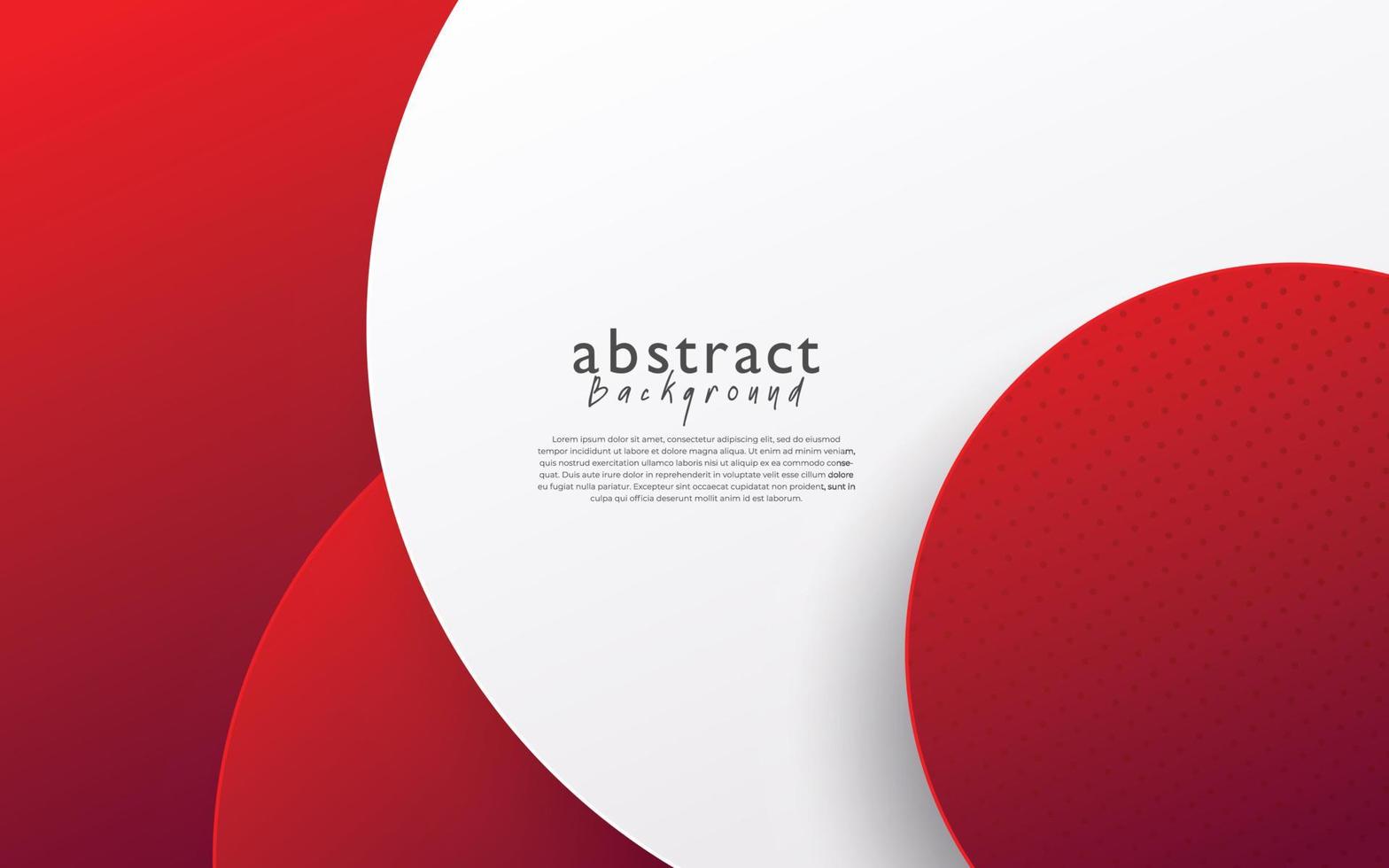 rood wit modern abstract ontwerp als achtergrond vector