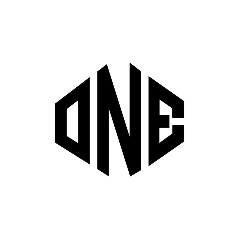 één letter logo-ontwerp met veelhoekvorm. een logo-ontwerp met veelhoek en kubusvorm. een zeshoek vector logo sjabloon witte en zwarte kleuren. één monogram, bedrijfs- en onroerendgoedlogo.