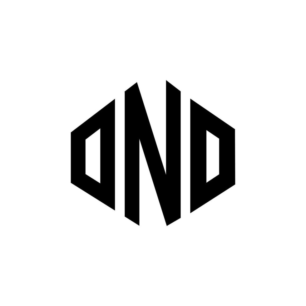 ono letter logo-ontwerp met veelhoekvorm. ono veelhoek en kubusvorm logo-ontwerp. ono zeshoek vector logo sjabloon witte en zwarte kleuren. ono monogram, bedrijfs- en onroerend goed logo.