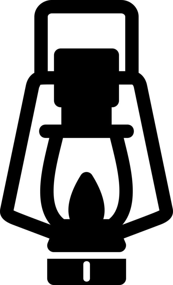 woestijnlantaarn glyph icon vector