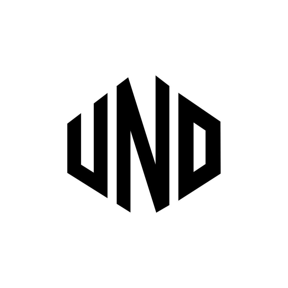 uno letter logo-ontwerp met veelhoekvorm. uno veelhoek en kubusvorm logo-ontwerp. uno zeshoek vector logo sjabloon witte en zwarte kleuren. uno-monogram, bedrijfs- en onroerendgoedlogo.