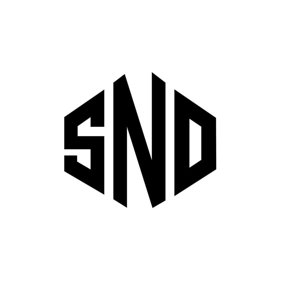 sno letter logo-ontwerp met veelhoekvorm. sno veelhoek en kubusvorm logo-ontwerp. sno zeshoek vector logo sjabloon witte en zwarte kleuren. sno-monogram, bedrijfs- en onroerendgoedlogo.