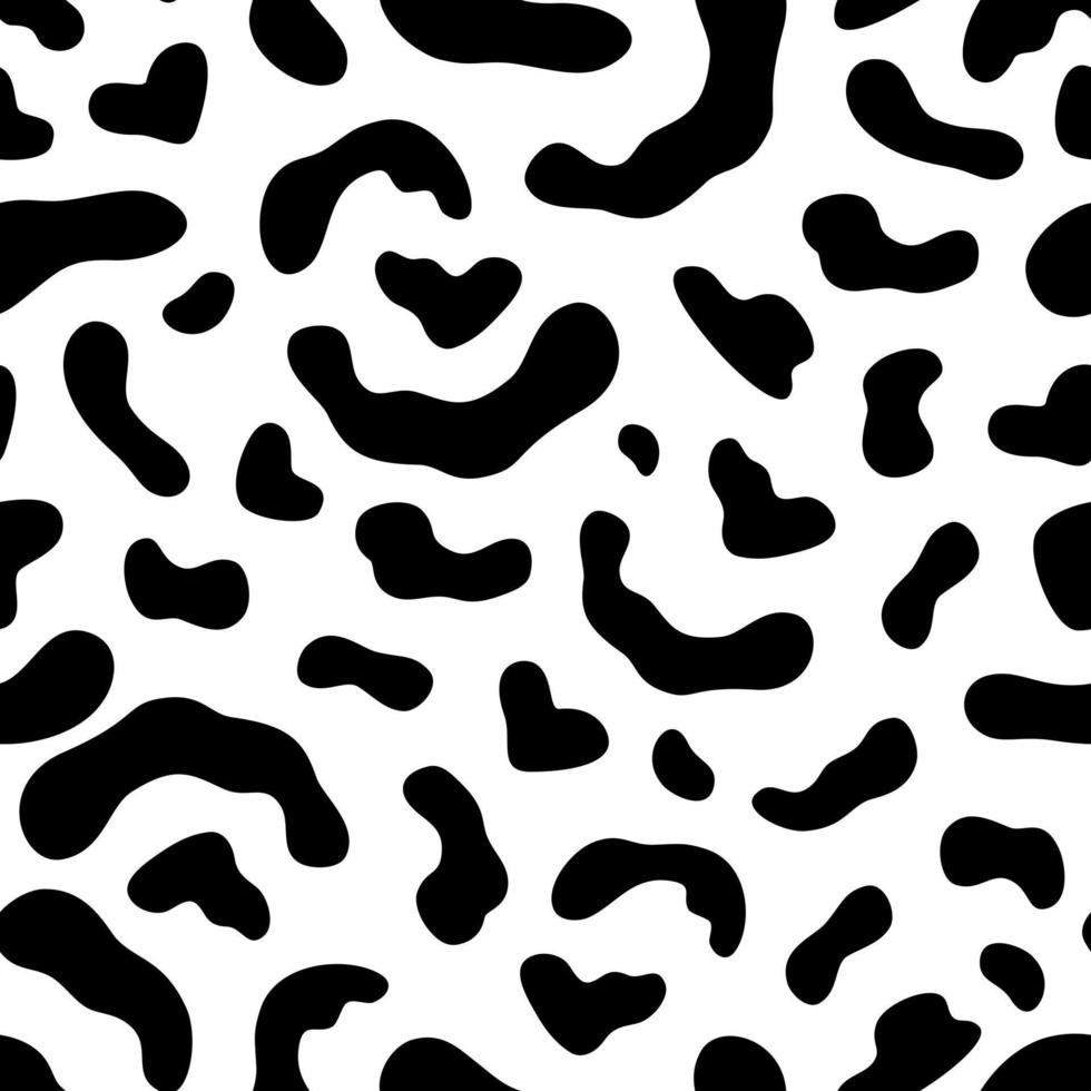 zwart abstract naadloos patroon. ontwerp voor papier, omslagen, kaarten, stoffen, achtergrond en alles. vectorillustratie. vector