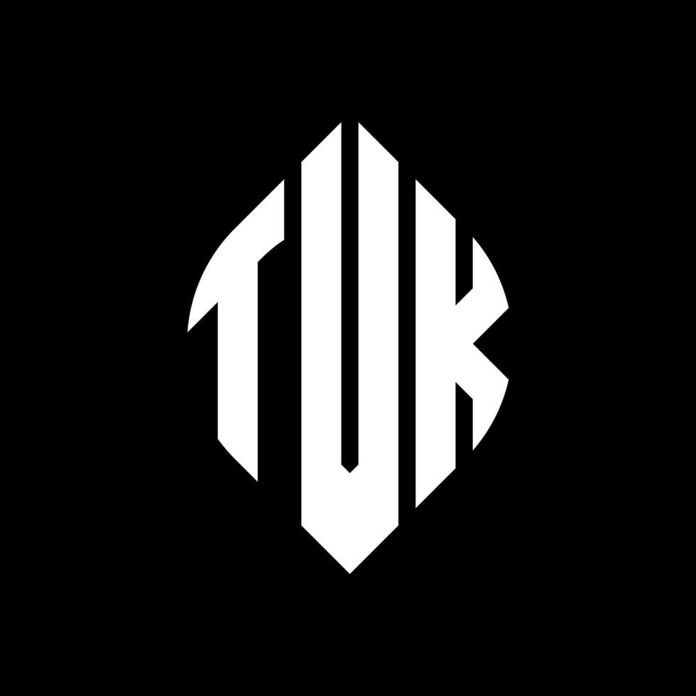 tvk cirkel letter logo ontwerp met cirkel en ellipsvorm. tvk ellipsletters met typografische stijl. de drie initialen vormen een cirkellogo. tvk cirkel embleem abstracte monogram brief mark vector. vector