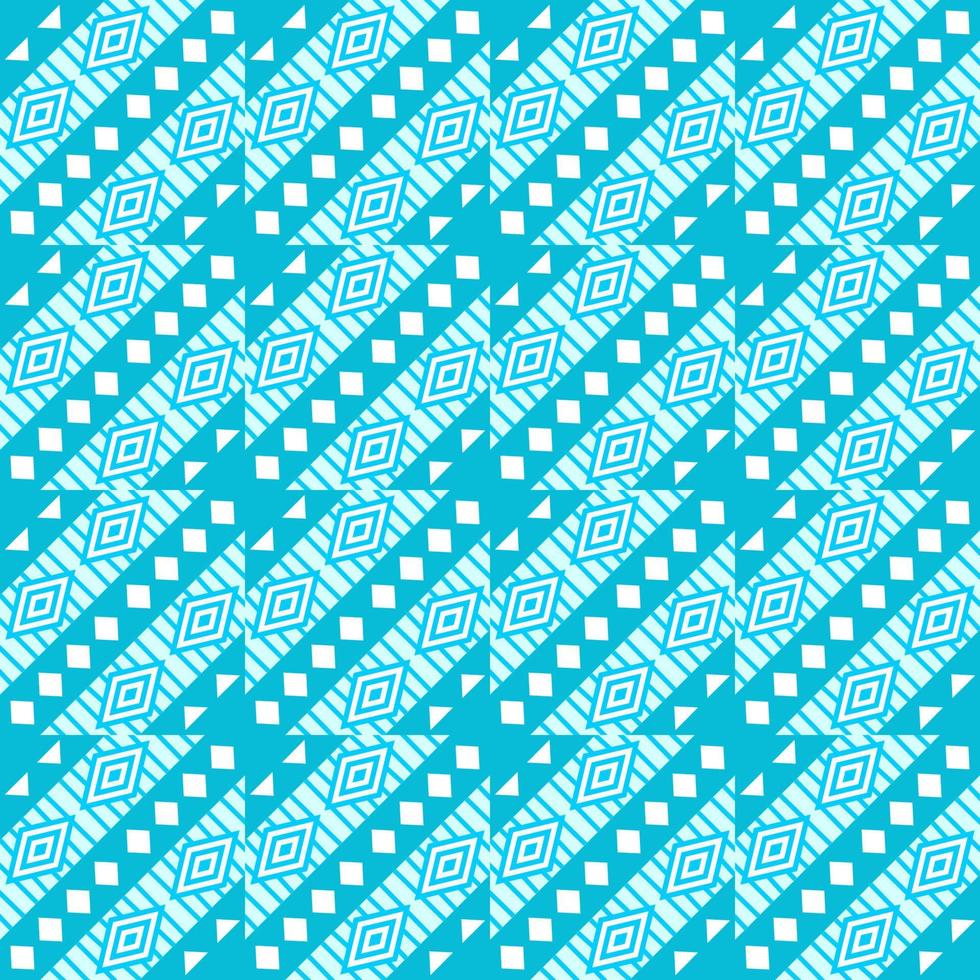 abstract geometrisch patroon in lichtblauw, tribale stijl vector