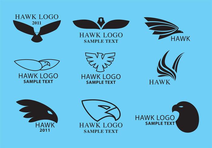Hawk Logo Vectoren