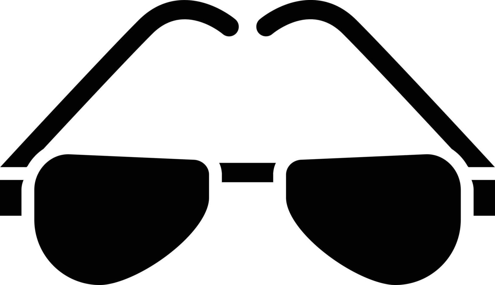 bril pictogramstijl vector