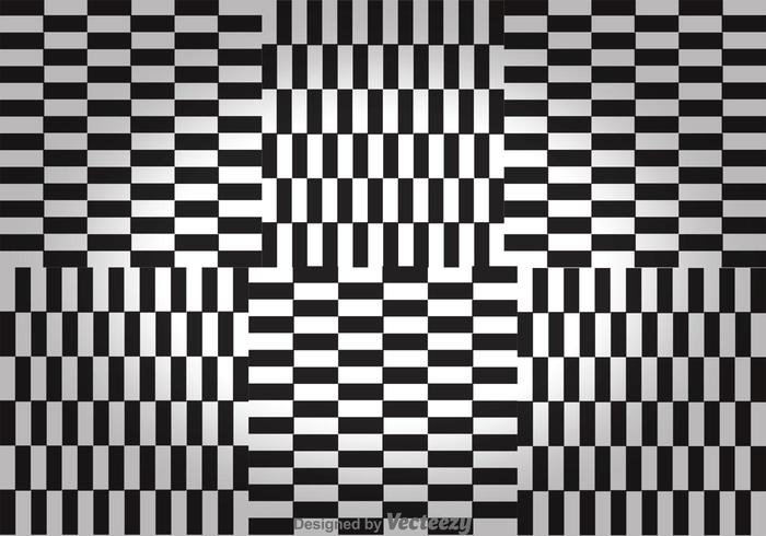 Zwart-witte Checker Board Achtergronden vector