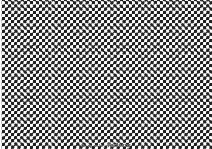 Schetsmatige Checker Board Background vector