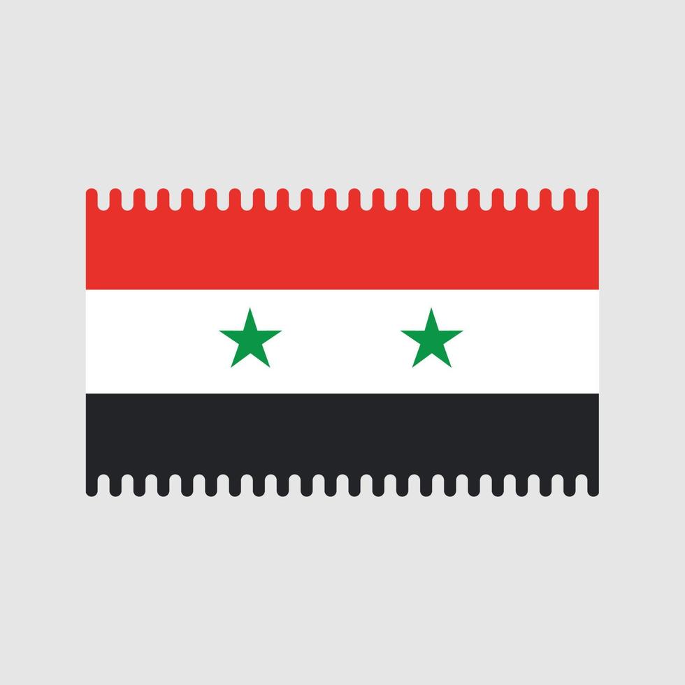 Syrië vlag vector. nationale vlag vector