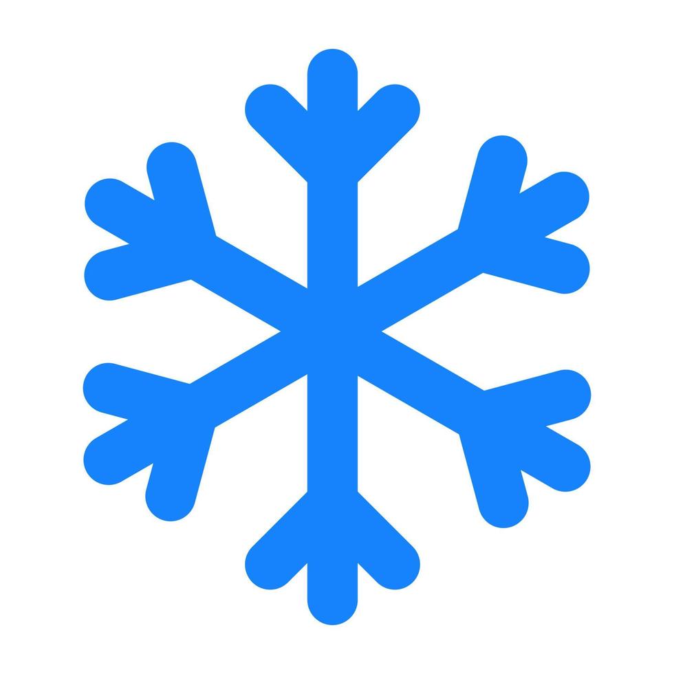 sneeuwvlokbord met schaduwpictogram vector