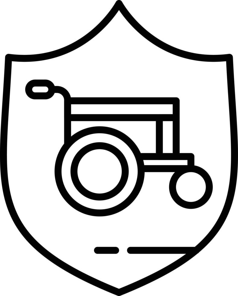 verzekering overzicht icoon vector