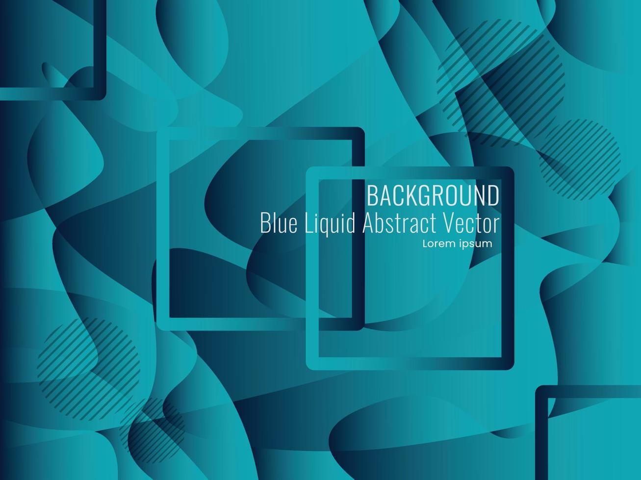 blauwe vloeistof abstracte vector achtergrond