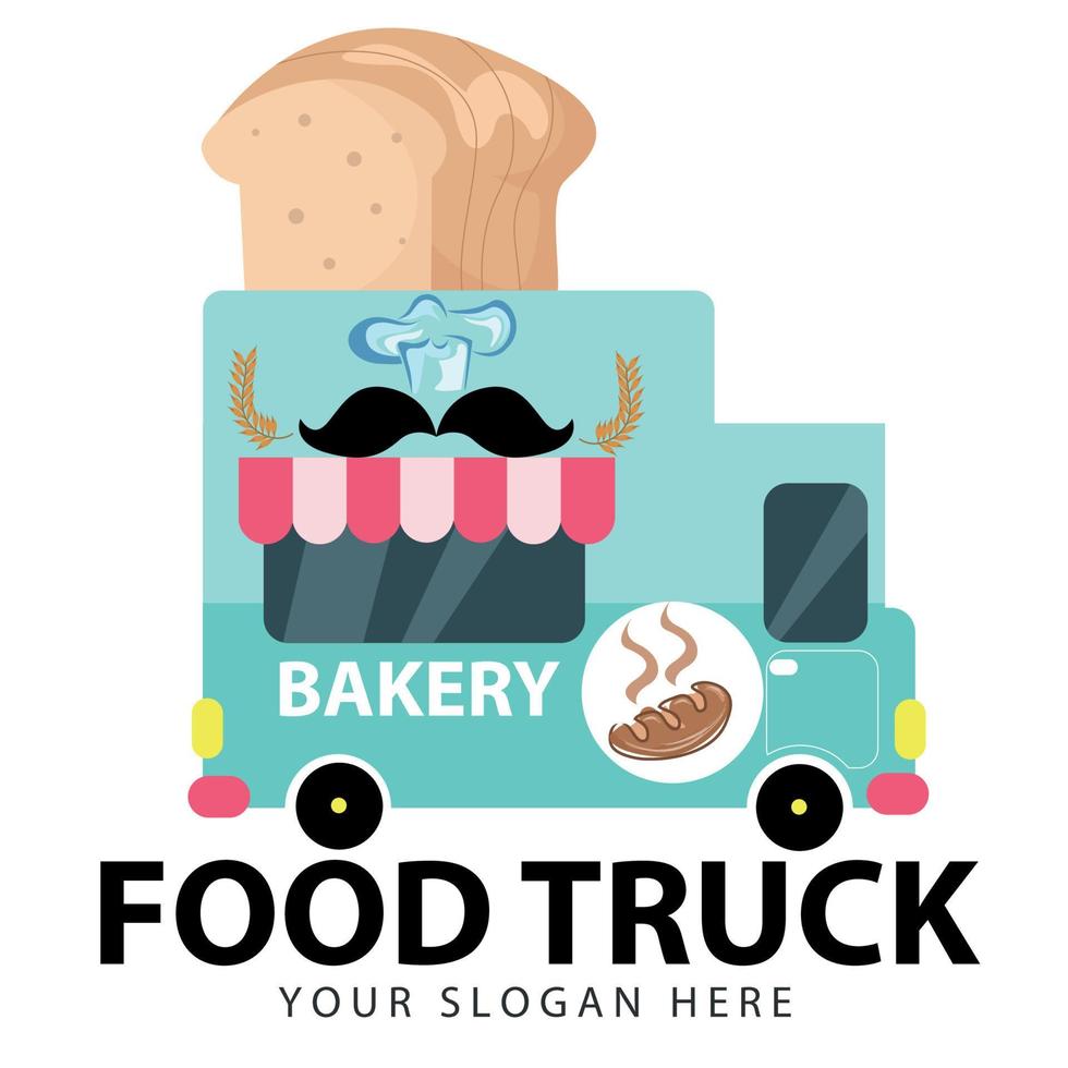 brood food truck vector ontwerp