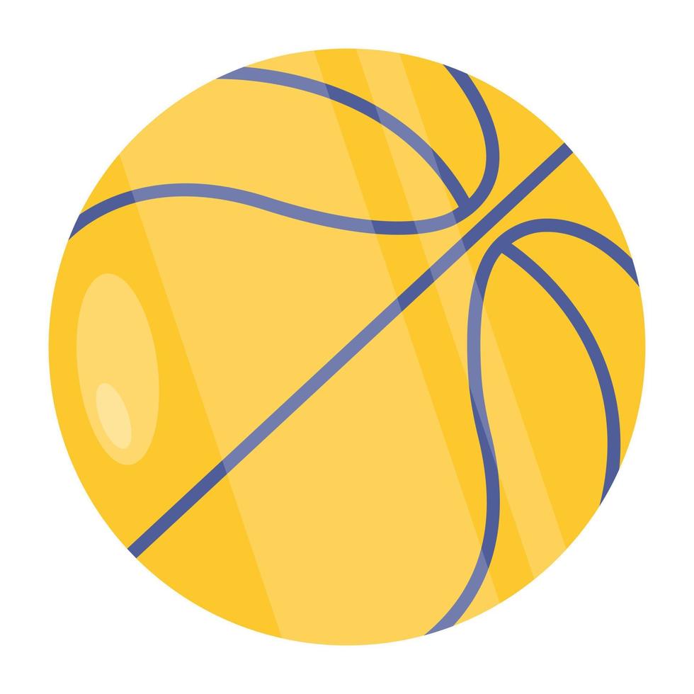modern design icoon van basketbal vector