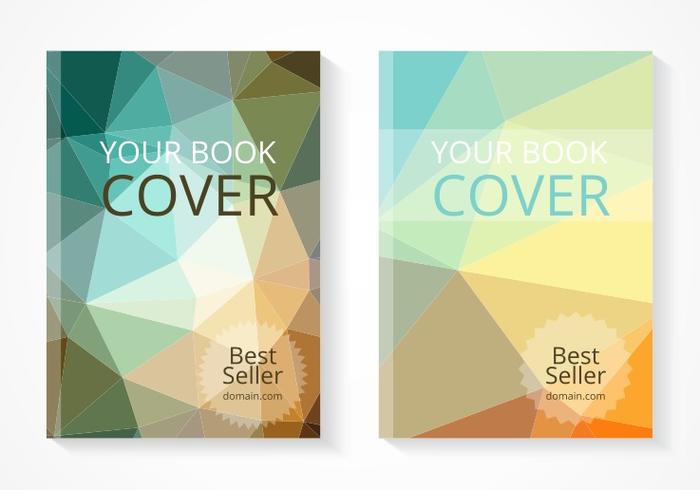 Gratis Best Verkoper Boek Cover Vector Set