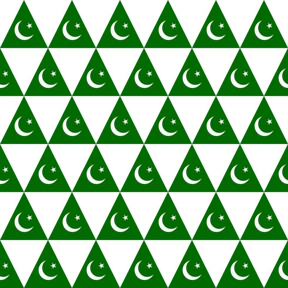 naadloze achtergrond symbool vlag nationale pakistan vector