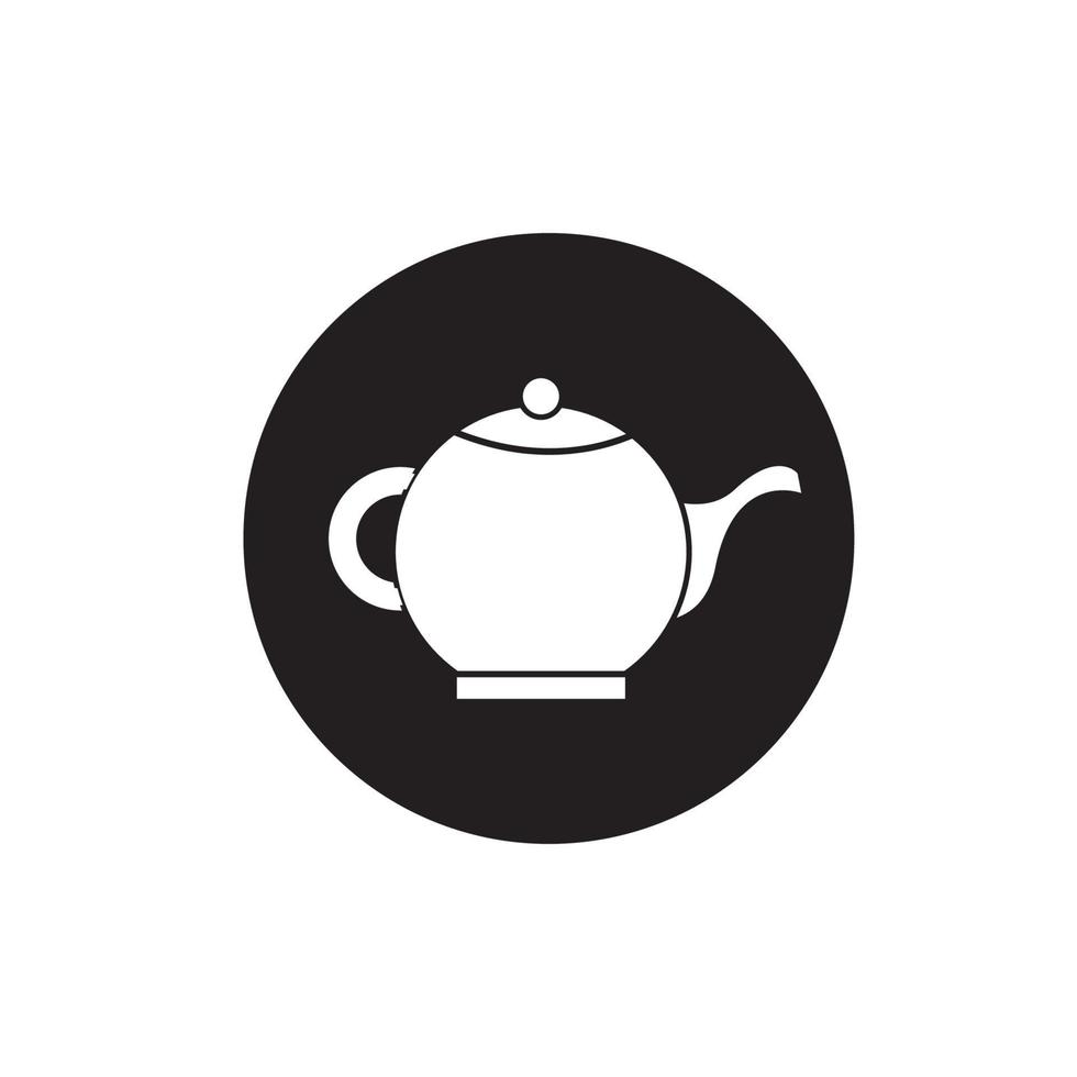 theepot pictogram vector