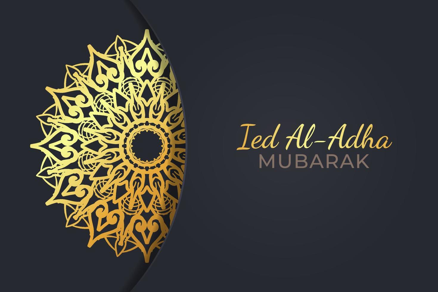 eid al adha feestelijke illustratie. vector