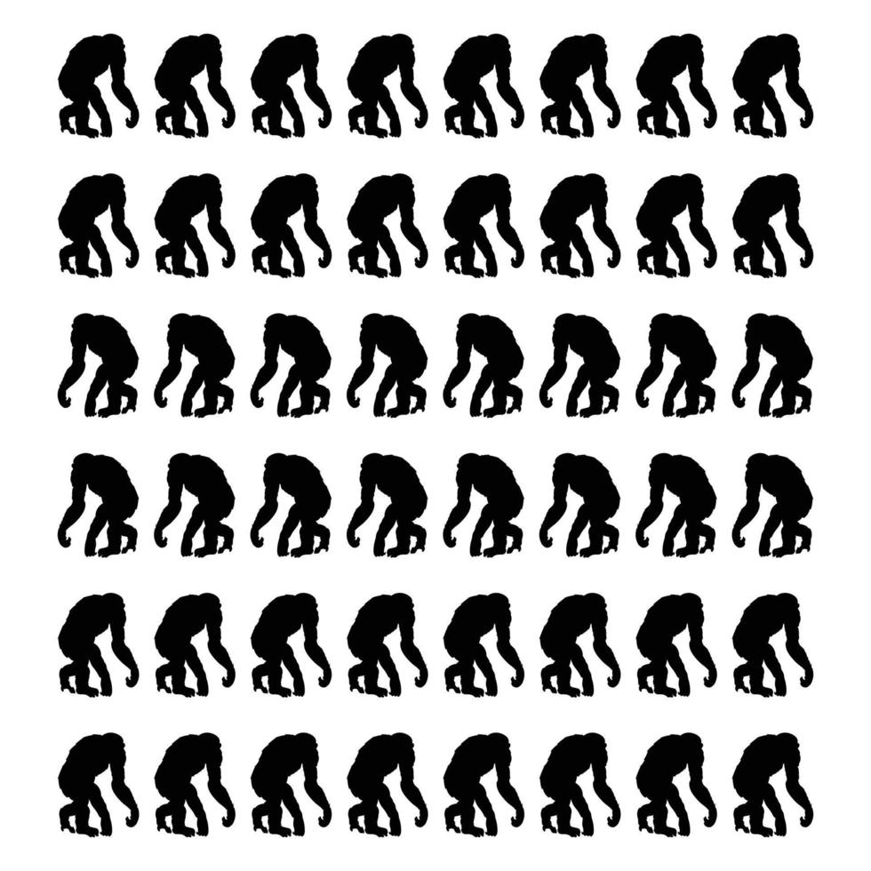 aap chimpansee achtergrond backdrop vector