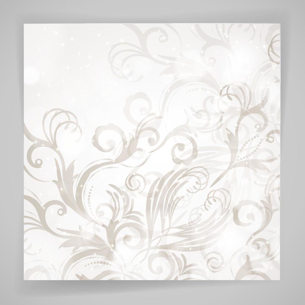 abstract vector floral achtergrond met oosterse bloemen.