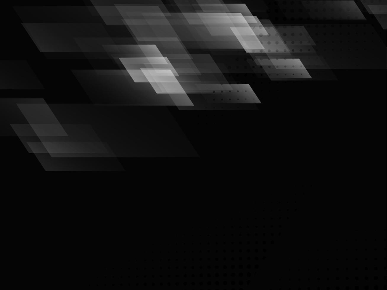 donkere geometrische zwarte abstracte achtergrond elegent ontwerppatroon vector