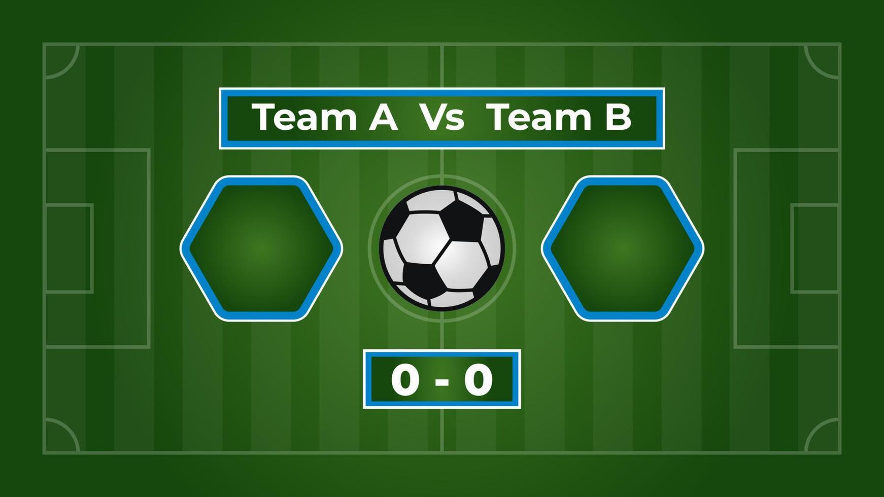 achtergrond ontwerp voetbalveld vector