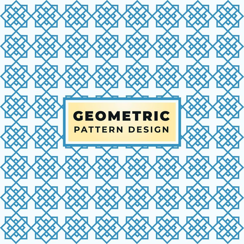 geometrisch naadloos patroonontwerp voor textiel, stoffenmodemerk vector