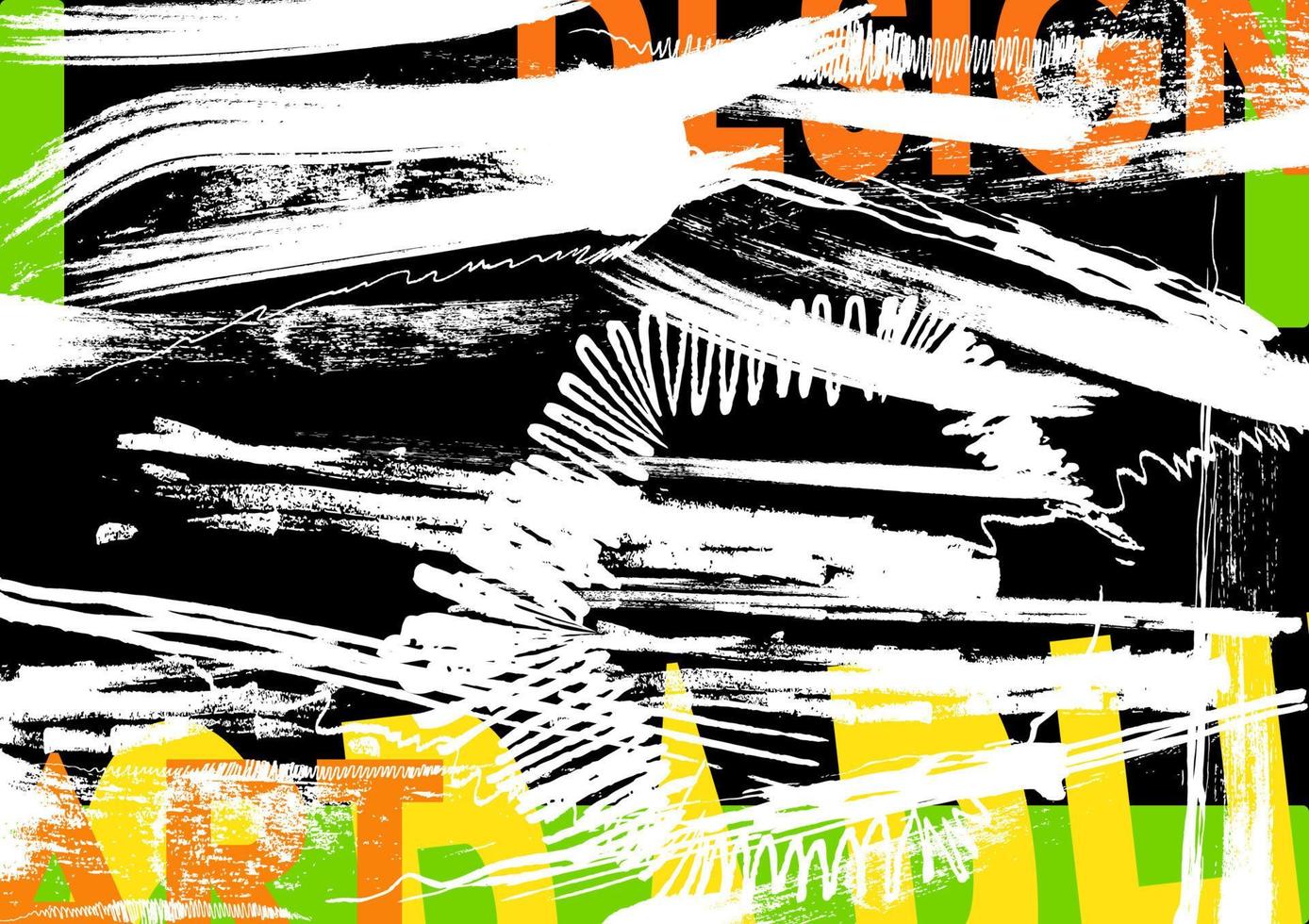 zomer partij grunge aquarel verf kunst grafisch ontwerp abstracte achtergrond vectorillustratie vector