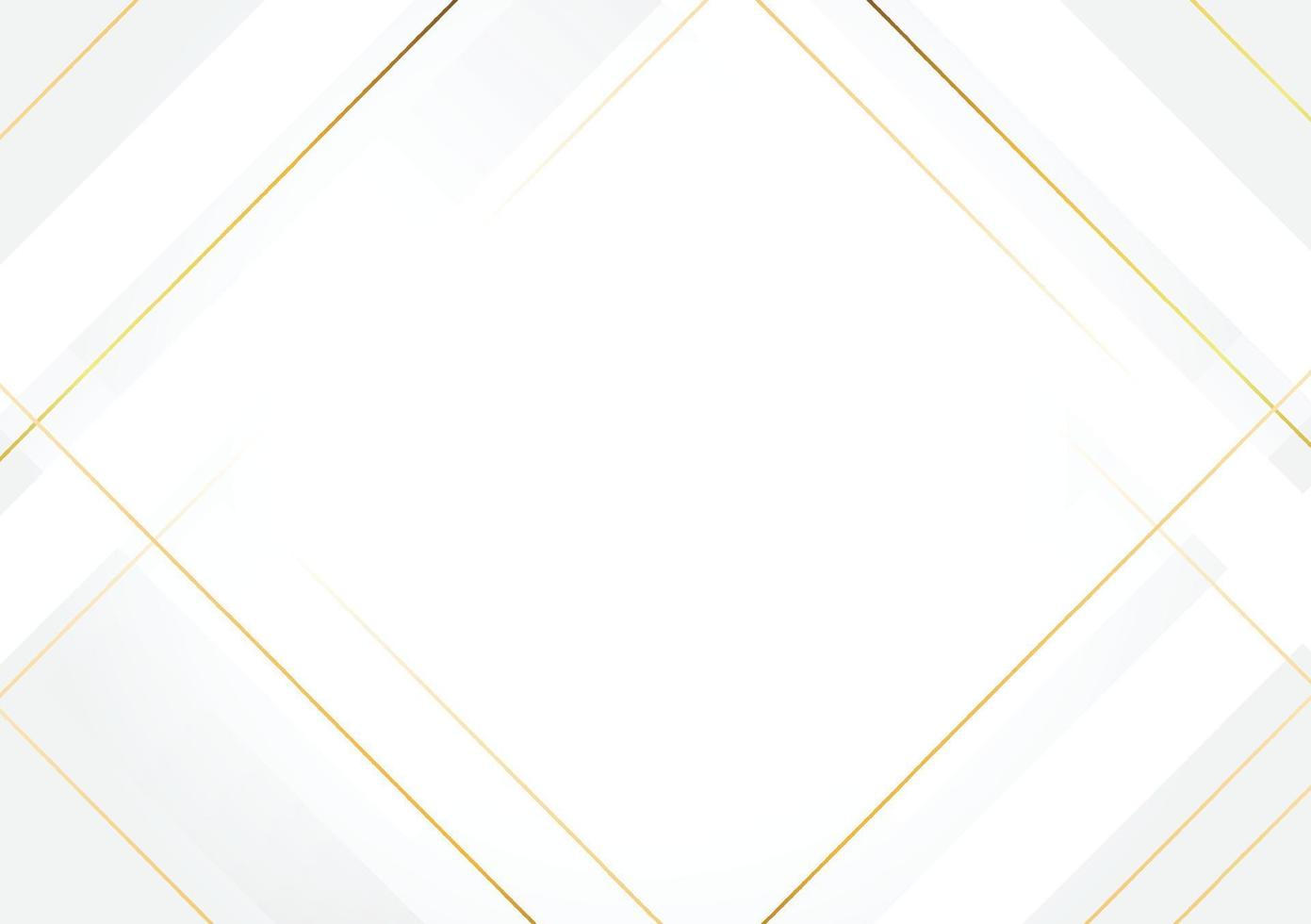 abstracte luxe moderne geometrische concept op witte achtergrond voor dekking, banner, sjabloon, presentatie, brochure. vector illustratie