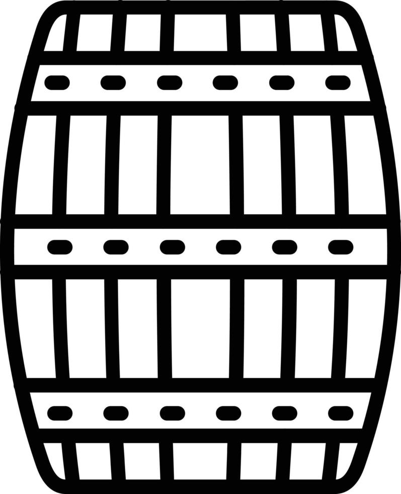 vat vector lijn pictogram