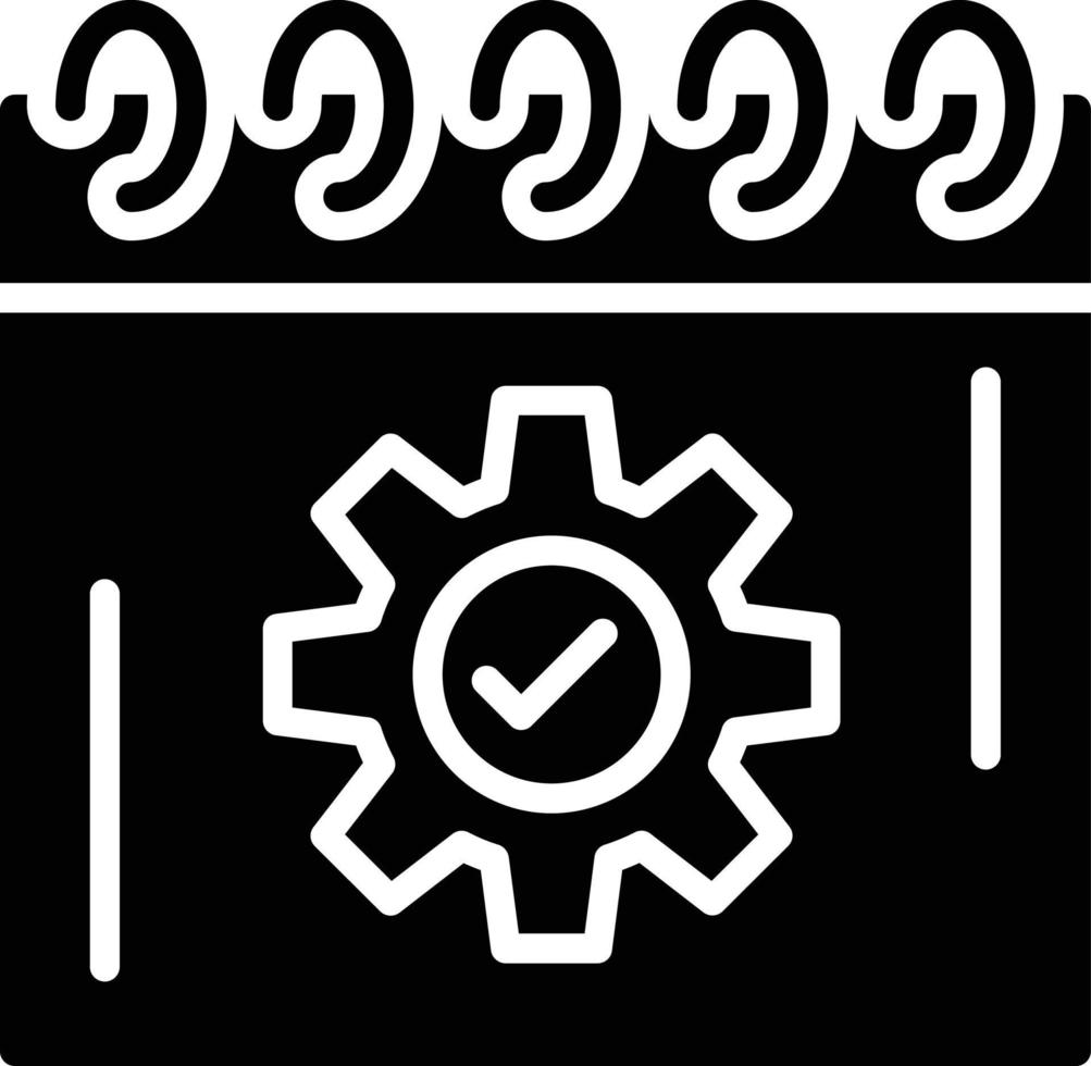 schema glyph vector icon