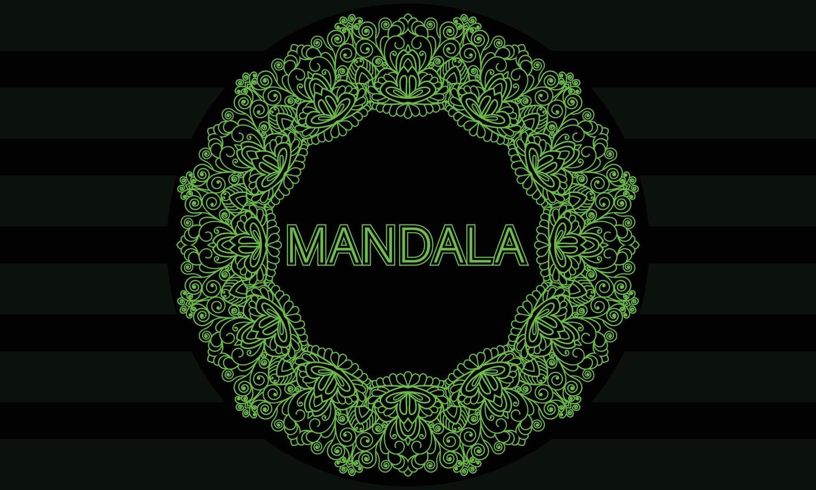 mandala patroon vector print design.abstract achtergrond met ornament.