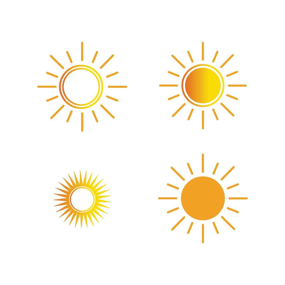 zon vector illustratie pictogram