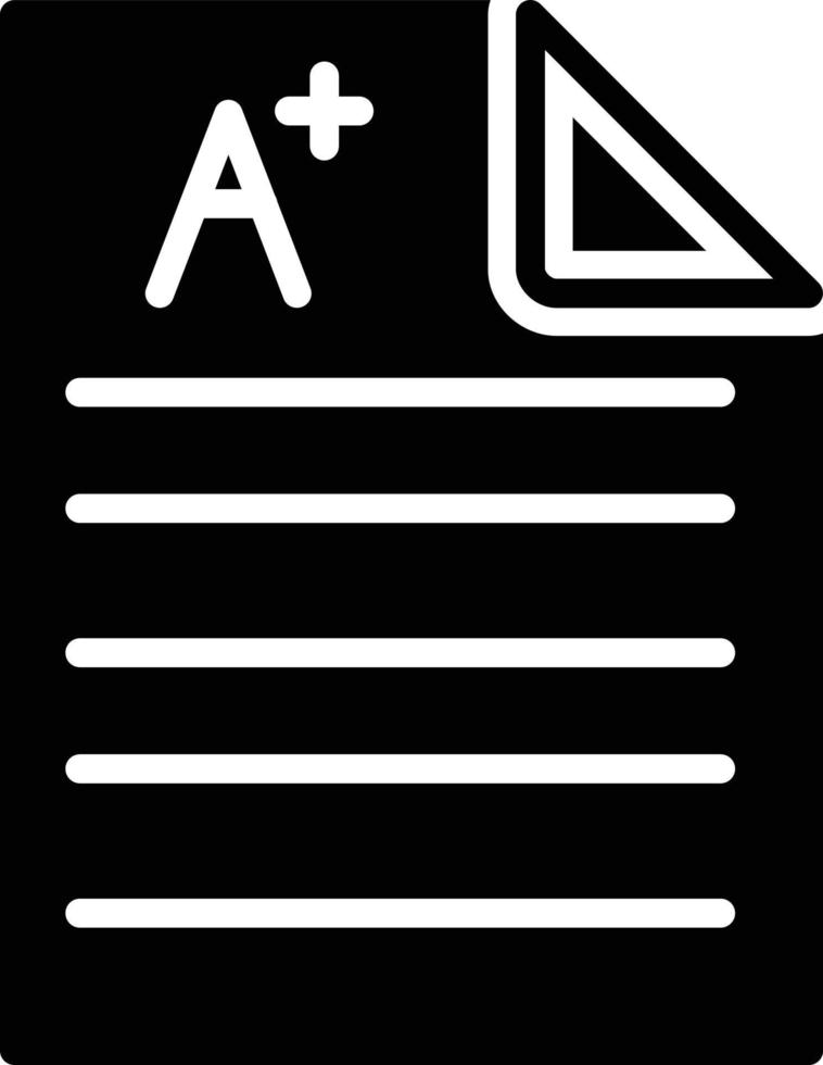doorgegeven glyph vector icon