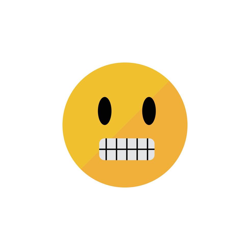 emoji-gezichtsvector voor presentatie van websitesymboolpictogram vector