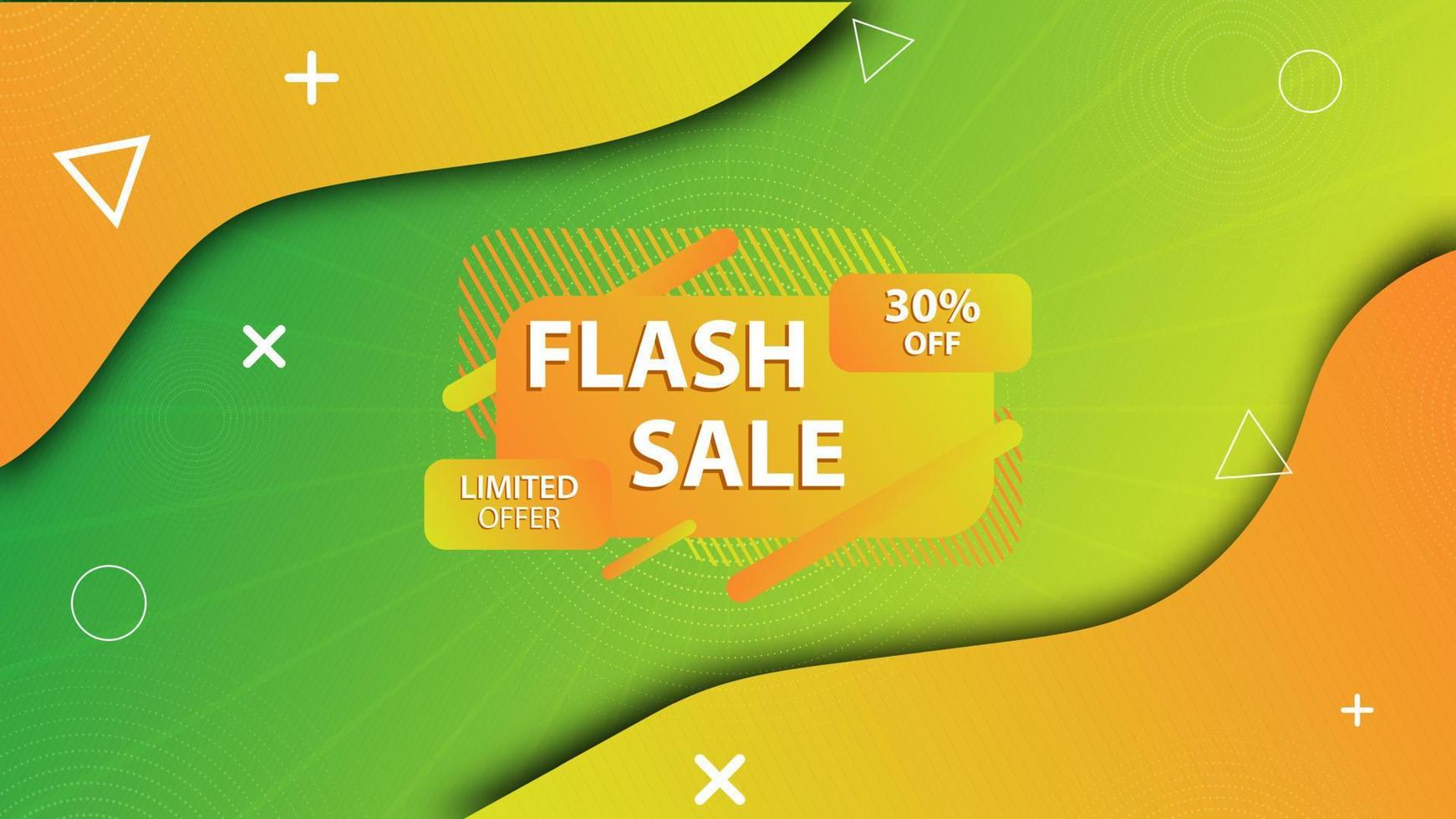 flash verkoop vectorillustratie. eps 10 vector