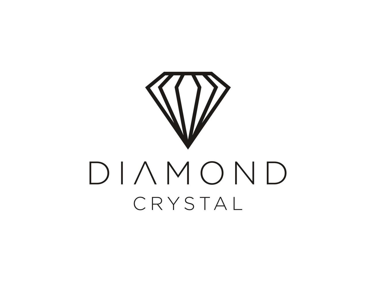 schoonheid diamant kristal kader glas sterrenbeeld luxe logo ontwerp. bruikbaar voor bedrijfs- en merklogo's. platte vector logo-ontwerpsjabloon sjabloon.