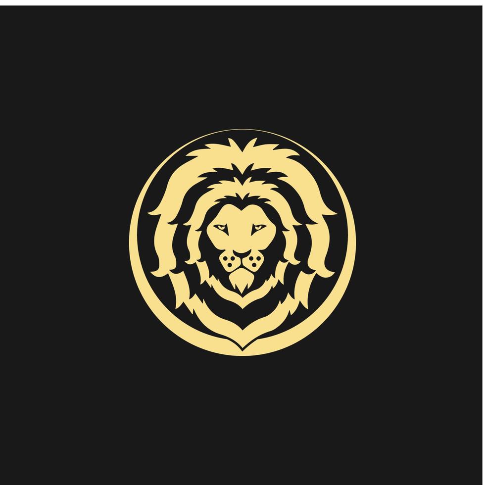 leeuw logo sjabloon vector pictogram illustratie ontwerp